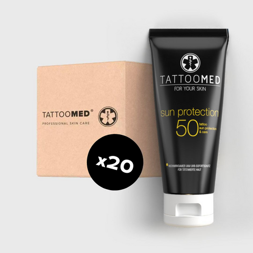 TattooMed® Sun Protection LSF50 - 100ml (20 Stk.)