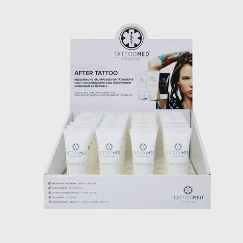 TattooMed® Cleansing Gel 24x 25ml-B2B - Care Series-TattooMed