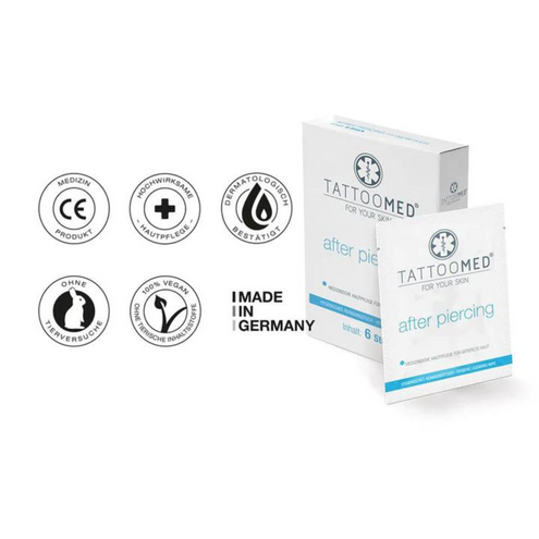 TattooMed After Piercing Hygienetuch 6 Stk.