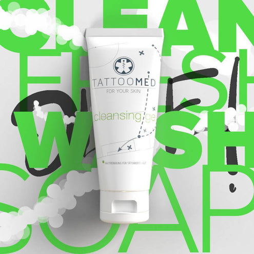 Cleansing Gel TEAM EDITION100ml - Einzeln-B2B - Care Series-TattooMed