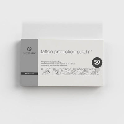 TattooMed® Tattoo Protection Patch 2.0 / 50 Stk. (20 x 10 cm) - Einzeln-B2B - Pro Series-TattooMed