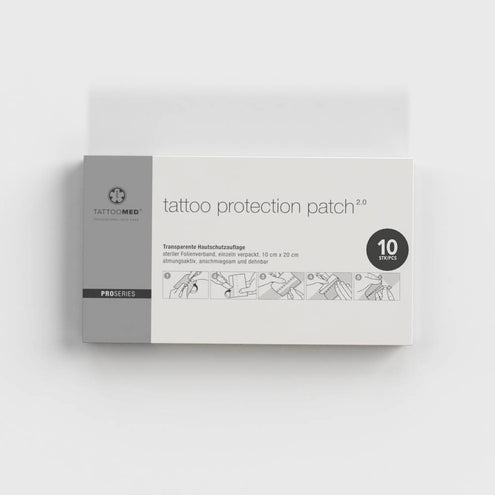 TattooMed® tattoo protection patch 2.0 / 10 Stk. (20 x 10 cm) - Einzeln-B2B - Pro Series-TattooMed