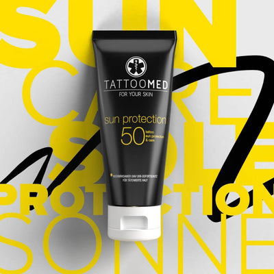 TattooMed® Sun Protection LSF50 100ml - Einzeln-B2B - Sun Series-TattooMed