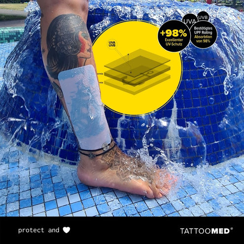TattooMed® Protection UV Film MILKY - 2m x 20cm