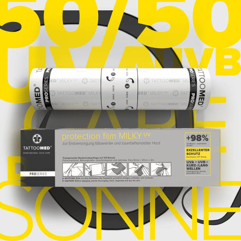 TattooMed® Protection UV Film MILKY - 2m x 20cm